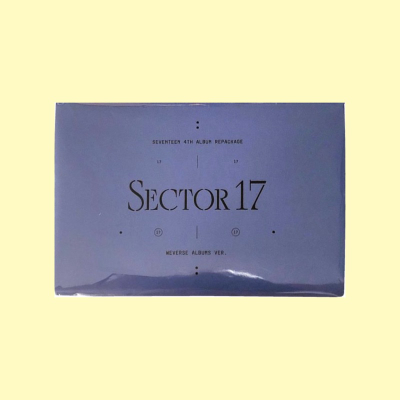 Seventeen - Sector 17 Weverse Album