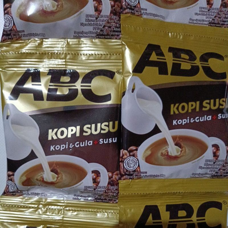 

KOPI BUBUK INSTAN ABC KOPI SUSU 30g