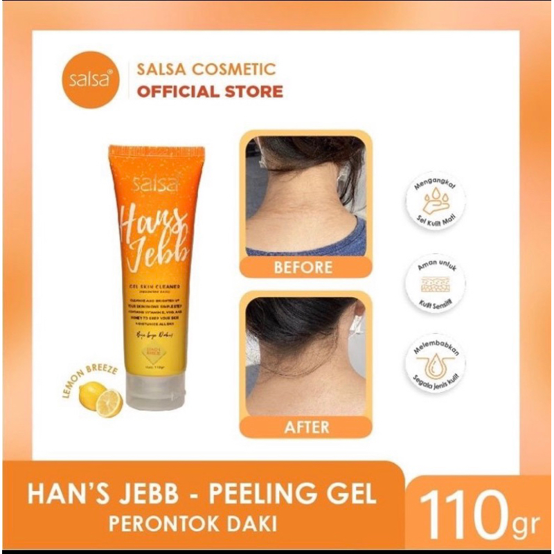SALSA HANS JEBB PEELING GEL|| PEELING FACIAL GEL SALSA || SALSA HANS JEB || BUBBLE WRAP || PEELING G