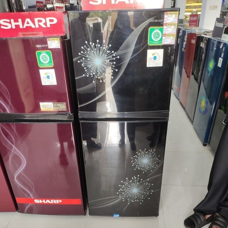 KULKAS SHARP 2 PINTU SJ237/236MGDB/MGGB