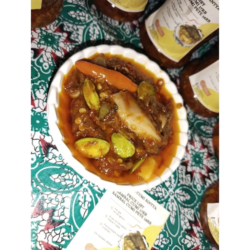 

sambal cumi pete