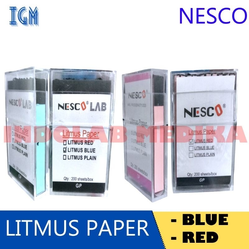 LITMUS PAPER / KERTAS LITMUS