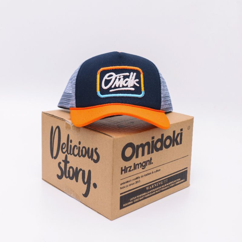 Omidoki Topi Trucker Hat Pria Bordir Topi Pria