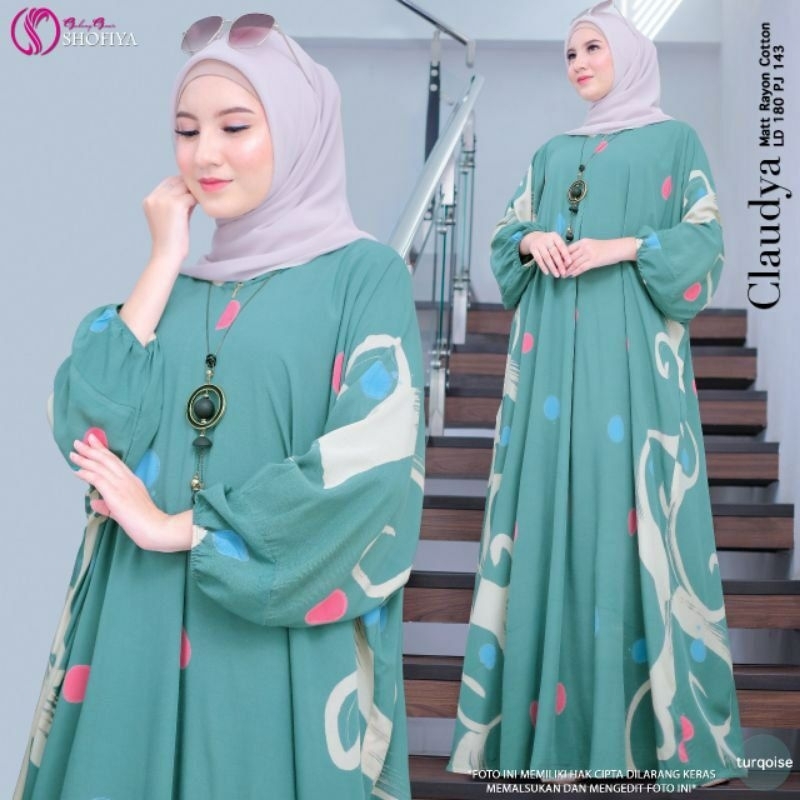 KAFTAN JUMBO KEKINIAN RAYON PREMIUM LD 170 BUSUI RESLETING DEPAN BAJU KELELAWAR TERBARU TERMURAH