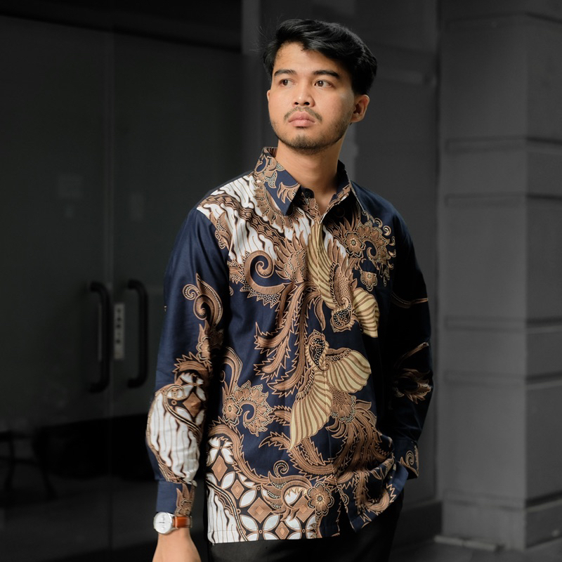 Batik Ayman - AMERTA | Kemeja Batik Pria Katun Solo Halus