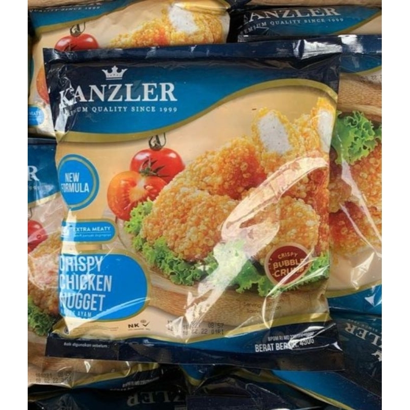 

Kanzler Nugget Crispy 450 gr Frozen Food Murah | Naget Ayam | Makanan Beku | Olahan Daging Ayam Siap Goreng - FROZEN FOOD - Makanan Istant Siap Cepat Saji