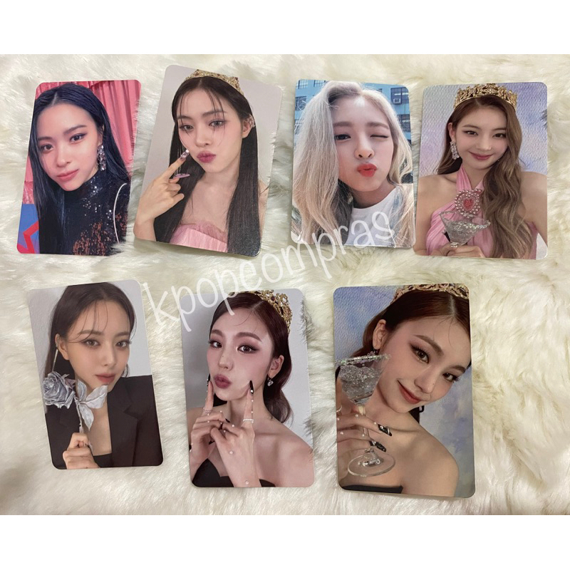 ITZY PHOTOCARD | RYUJIN YEJI YUNA CHAERYEONG LIA PC | CHECKMATE ICY LOCO MECIMA