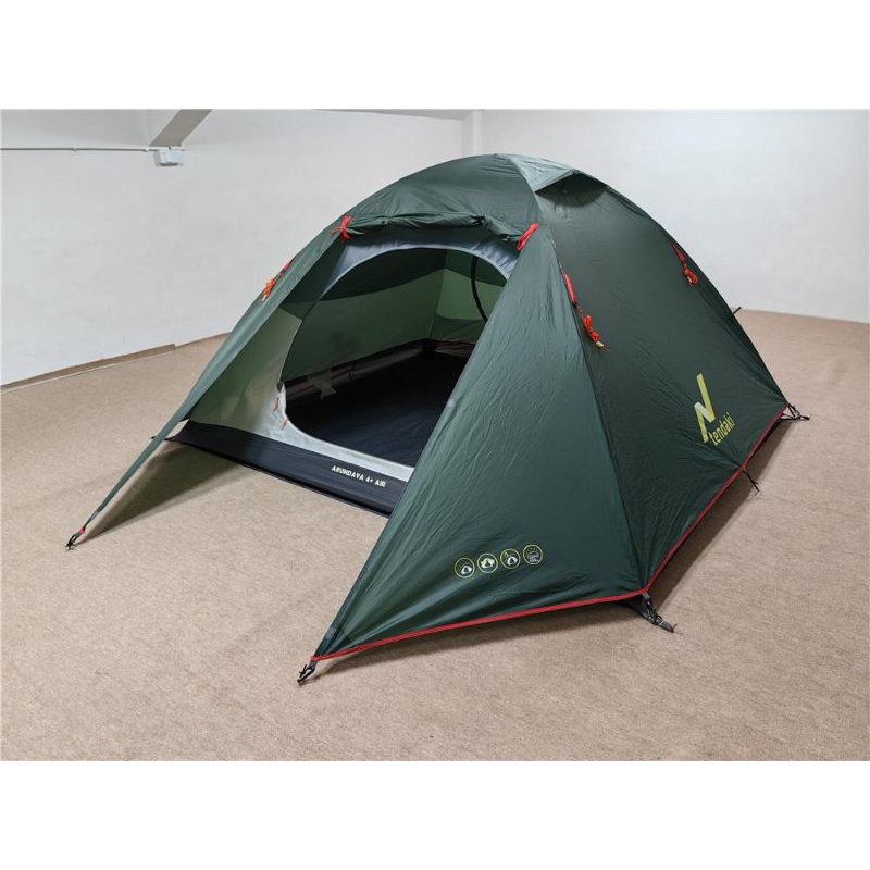 TENDAKI •Java 4 Light  •Arundaya 4+ Air - Tenda Camping Kapasitas 4 Orang - Double Layer PU4000mm