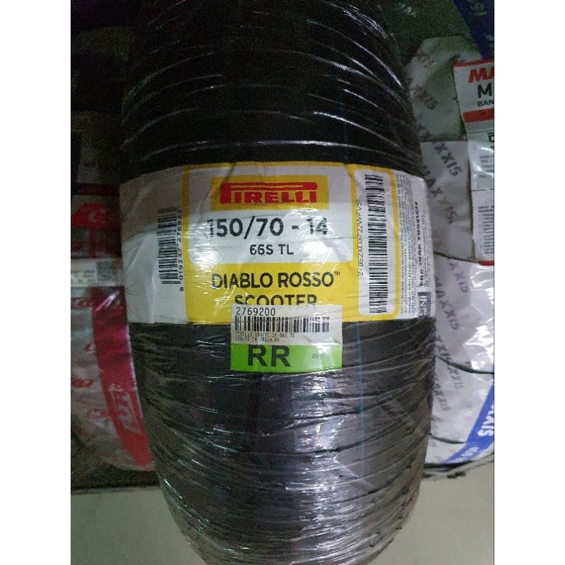 Ban Pirelli 150/70-14 Diablo Rosso Scooter Tubeless XMAX Aerox