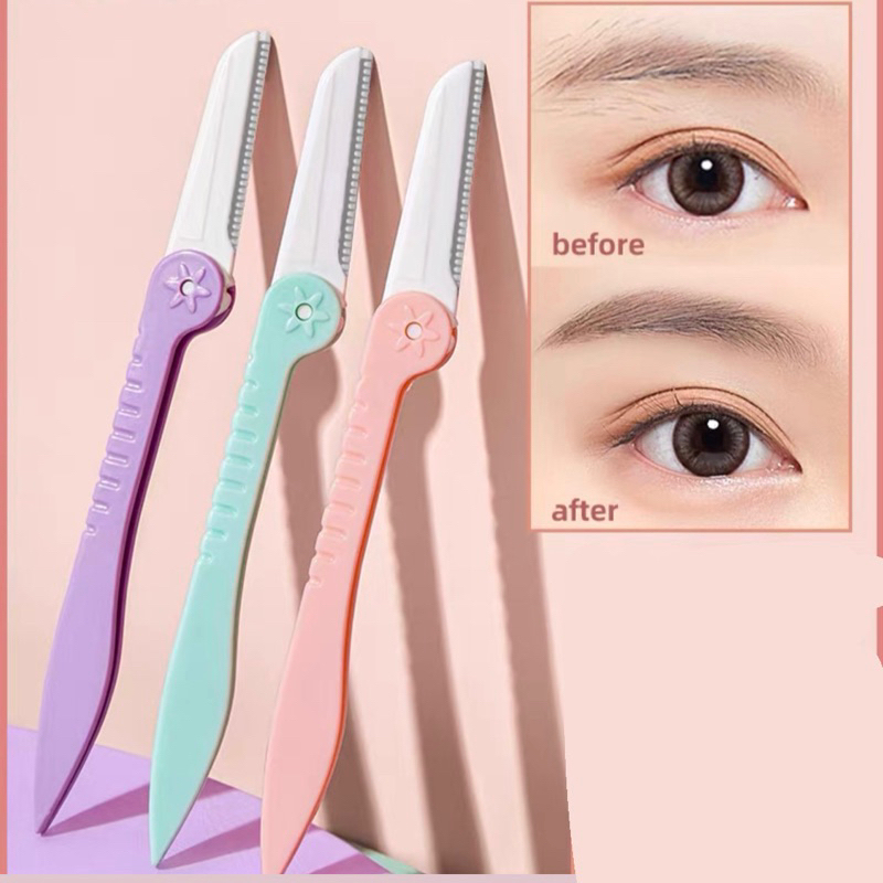 [030] PENCUKUR ALIS + 1 PISAU CADANGAN, EYEBROW RAZOR IMPORT PREMIUM QUALITY