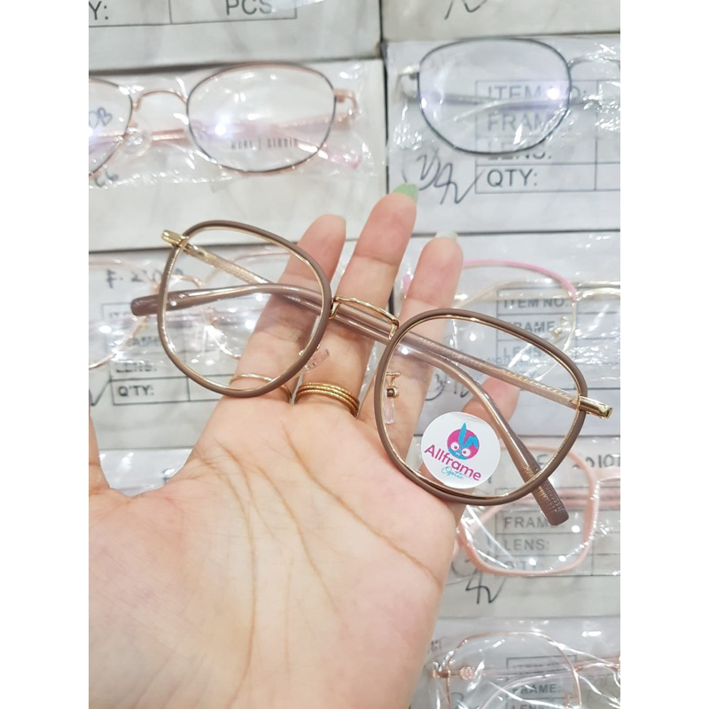 KACAMATA BULAT TERBARU ANTI RADIASI NORMAL MINUS 21100