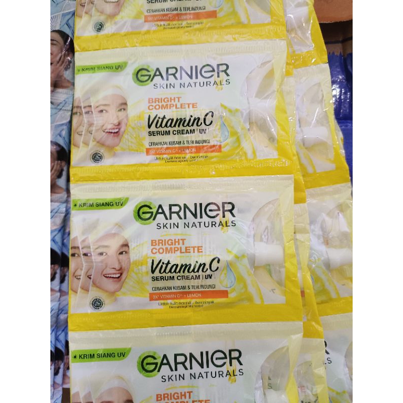 GARNIER Face Wash | Serum Cream Sachet (SATUAN)