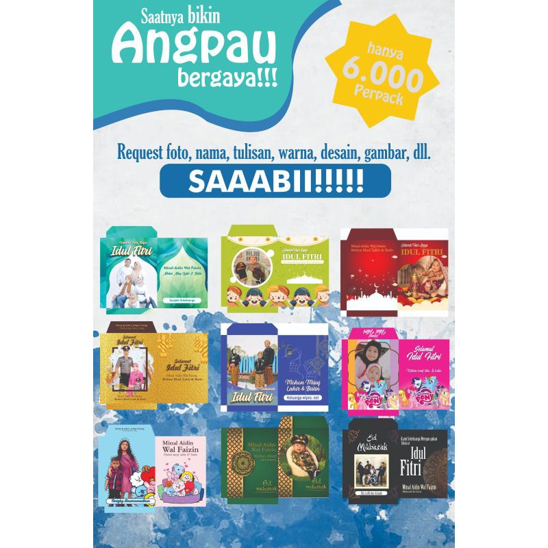 

Angpau Custom Foto