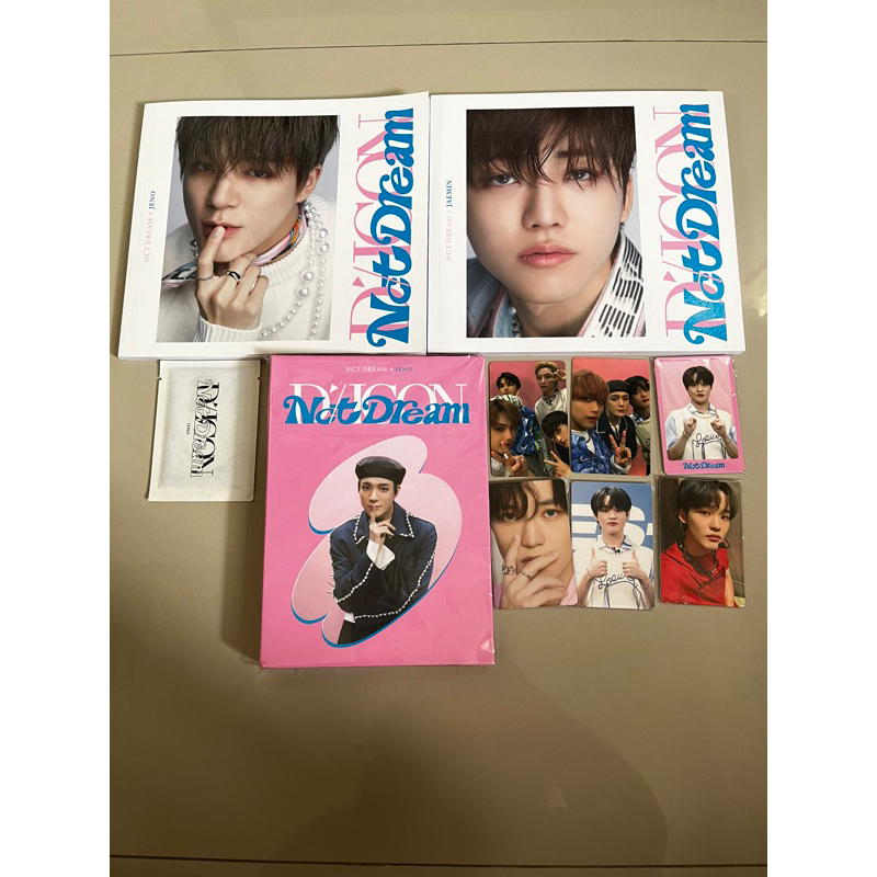[READY] SHARING DICON NCT DREAM 102 | MINI PB JAEMIN JENO SPECIAL CARD BINDER JENO CHENLE SET
