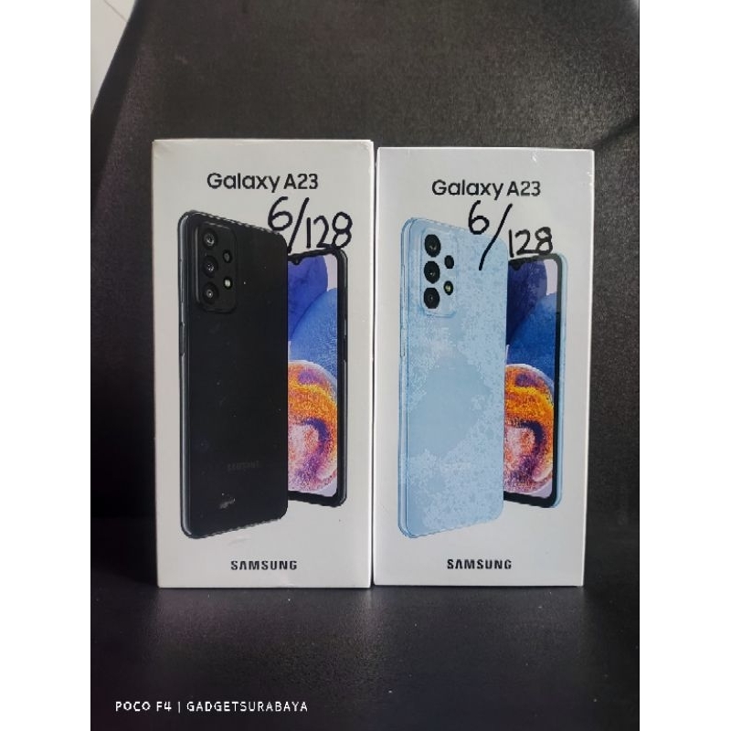 Samsung A23 Ram 6GB Internal 128GB Baru Segel Garansi 1 Tahun