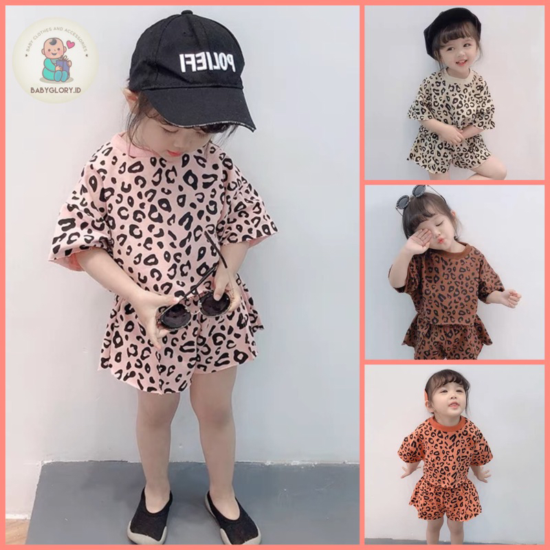 Setelan Anak Perempuan Import Ala Korea Setelan Lucu Anak Import Setelan Crop Anak