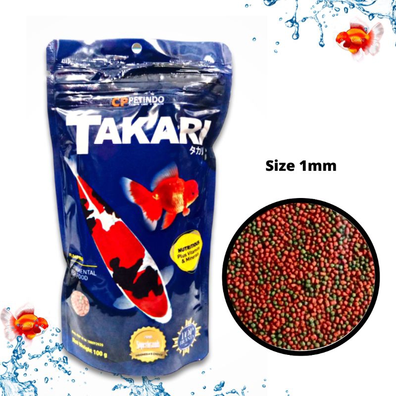 Makanan ikan hias TAKARI 100GR