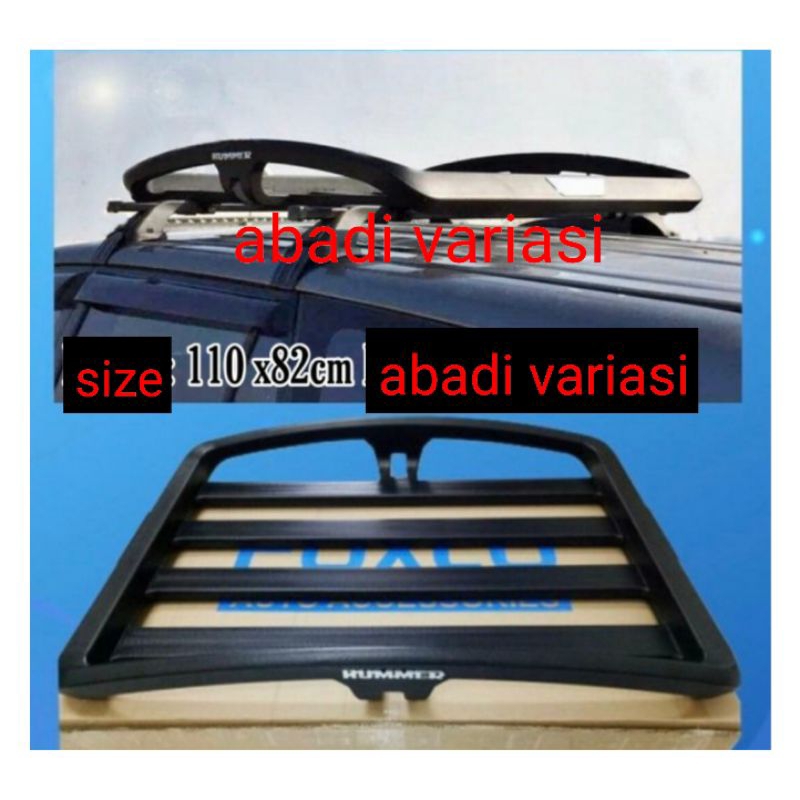 PAKET CROSS BAR JEPIT BODY+RACK HUMMER CALYA/SIGRA