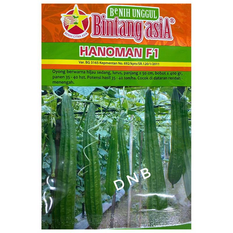 benih Oyong/gambas HANOMAN 10 gr BINTANG ASIA