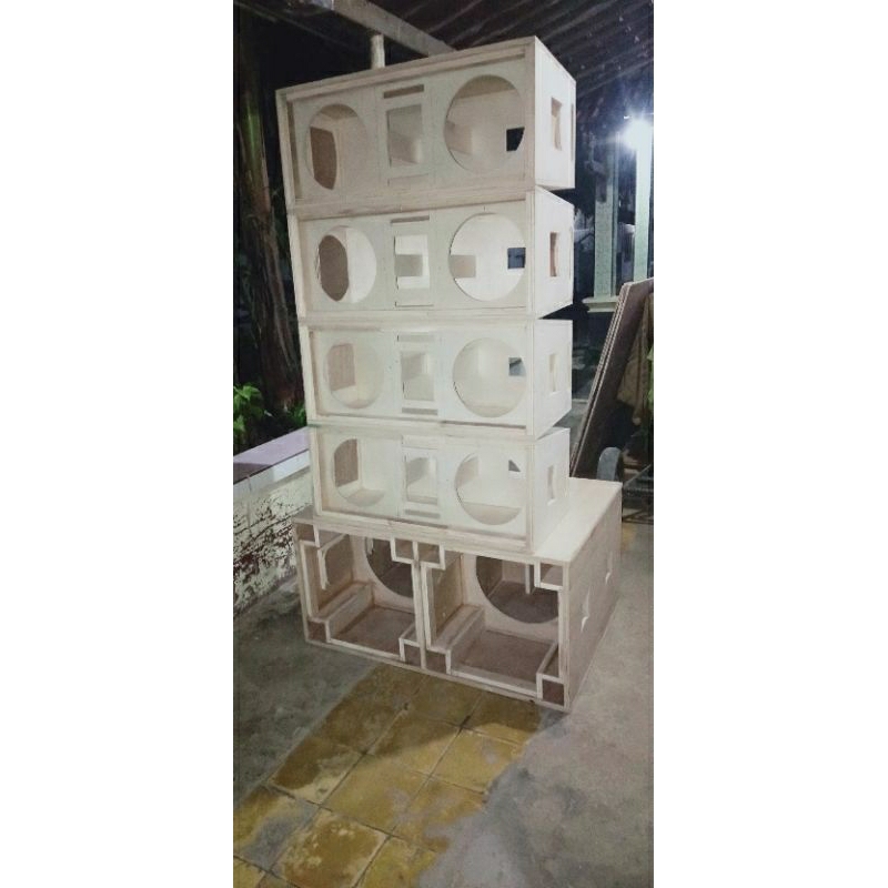 1 set Sub 15 inch + line aray 10 inch dobel