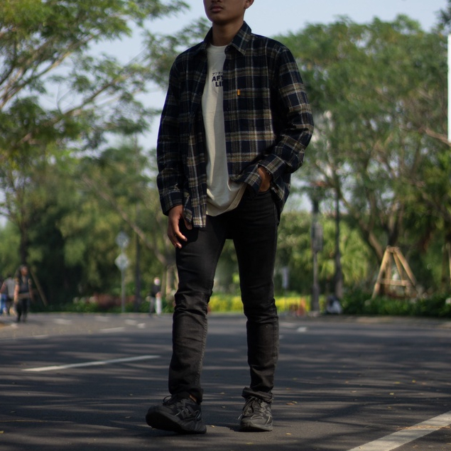 AFTERLIFE - Kemeja Flannel Rise