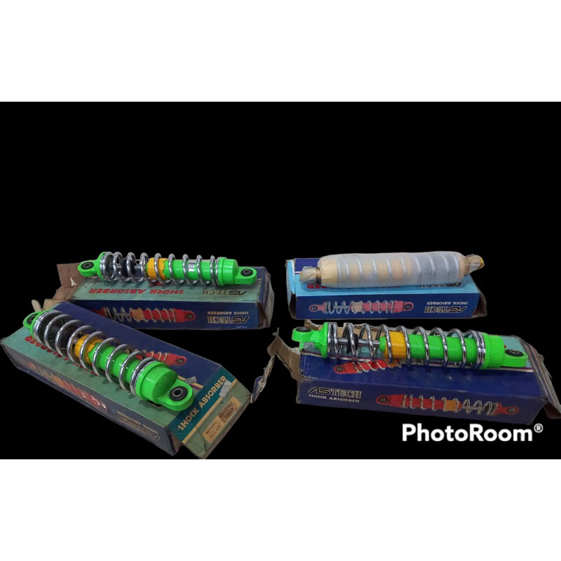 shock belakang merk astech model miki ukuran 32,5mm