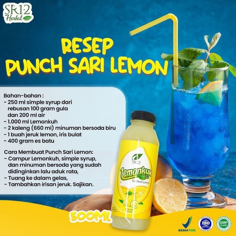 

Lemonkuh SR12 (sari buah lemon) 250ml