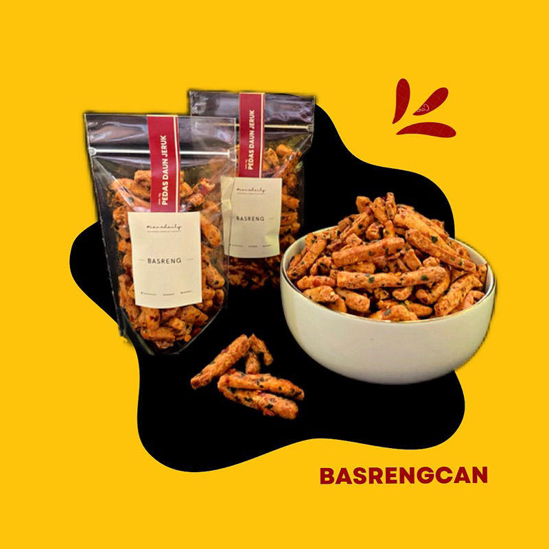 

Basreng Pedas Daun Jeruk 100g