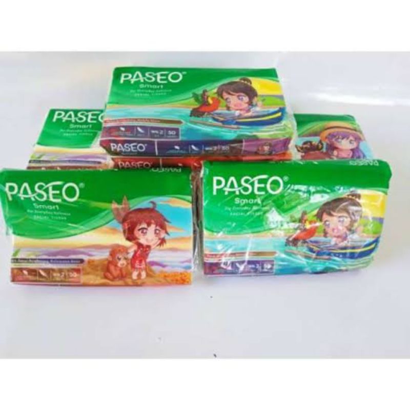 tissue paseo 50lembar/ tisu travel pack 50lembar/ tissue 50lembar/ tissue travelpack 50sheet/ tissue
