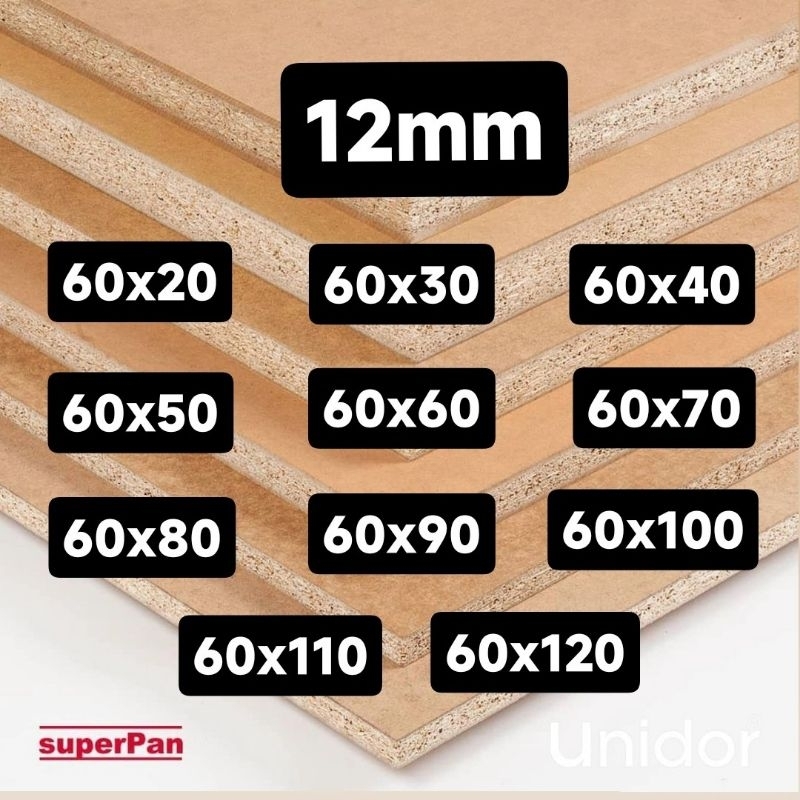 Plywood Meranti 12mm Lebar 60cm Ukuran Custom Triplek Halus