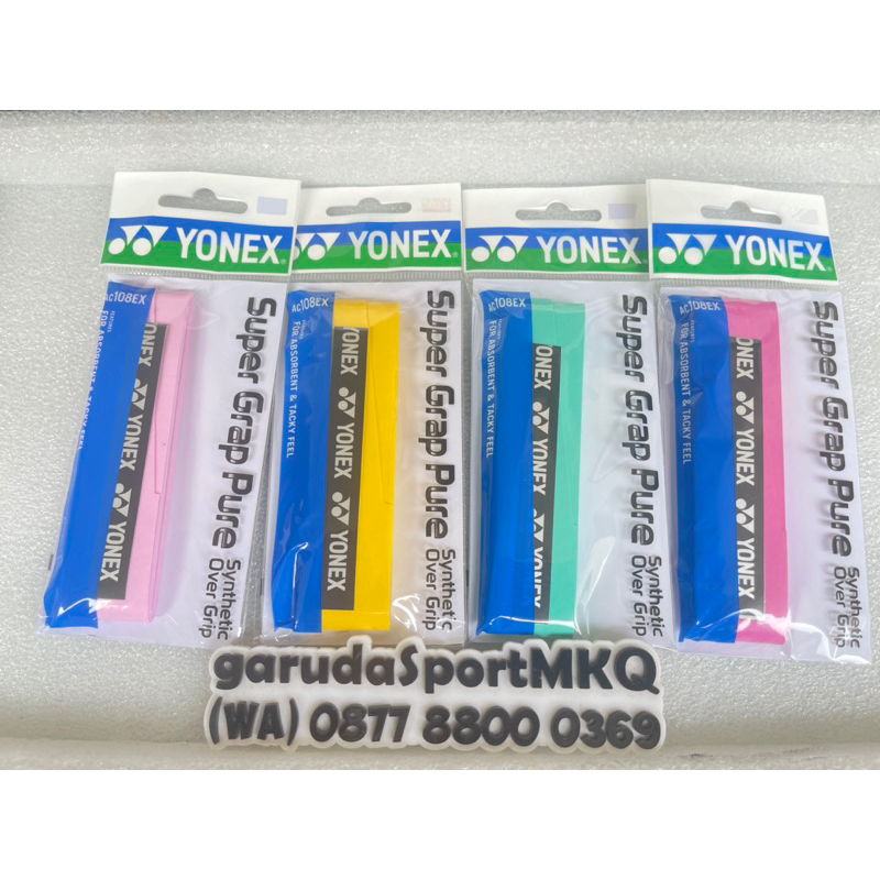 Grip Badminton Yonex Ac 108Ex Grip Raket Yonex Ac 108 Ex