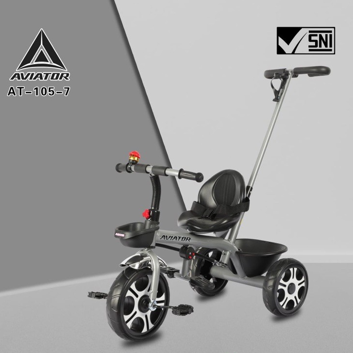Sepeda balita roda tiga aviator AT 105-7 AT 7711 cupid 1901 icycle sepeda anak roda tiga tricycle baby stroller kereta dorong anak bayi dorongan anak bayi i cycle AT105-7 AT7711 ET1265 ET 1265 ET1267 ET 1267 AT7705 AT 7705 AT7702 AT 7702 AT7713 AT 7713