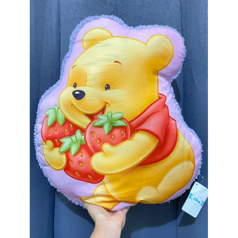 Boneka Bantal Ungu Karakter Winnie the Pooh size 52x42cm Original / Boneka Bantal Winnie the Pooh Or