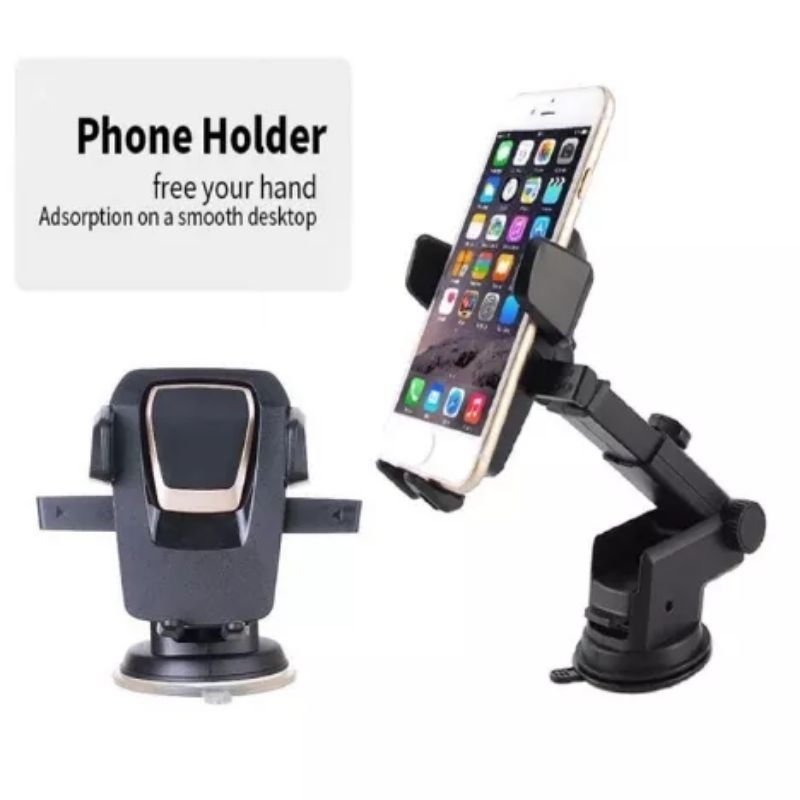 ISC Car Phone Holder Mobil HD-09 Dudukan HP Stand Handphone Alat Penyangga HP