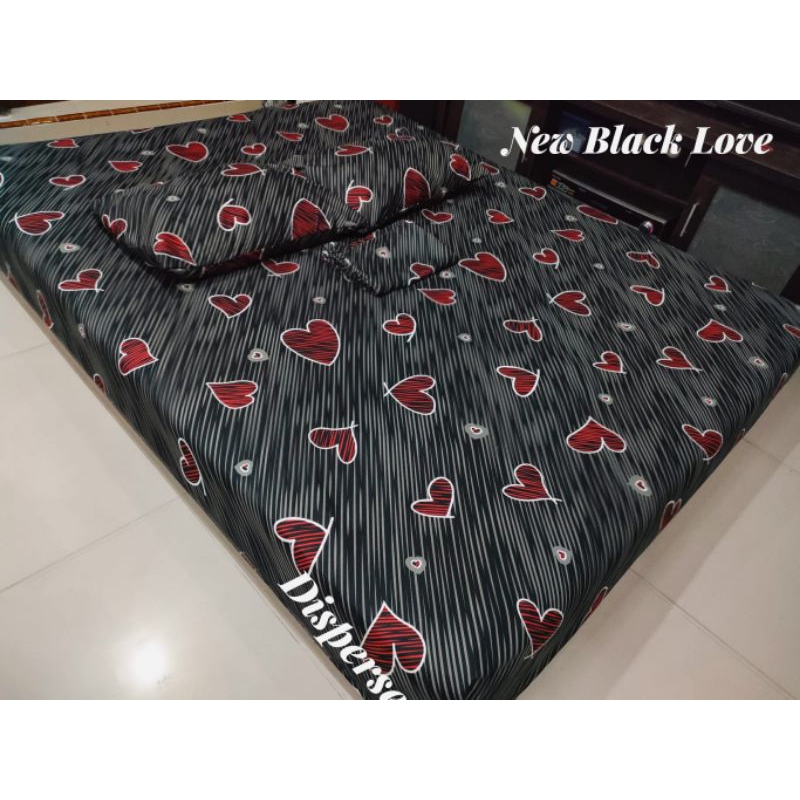 Sprei Black Love