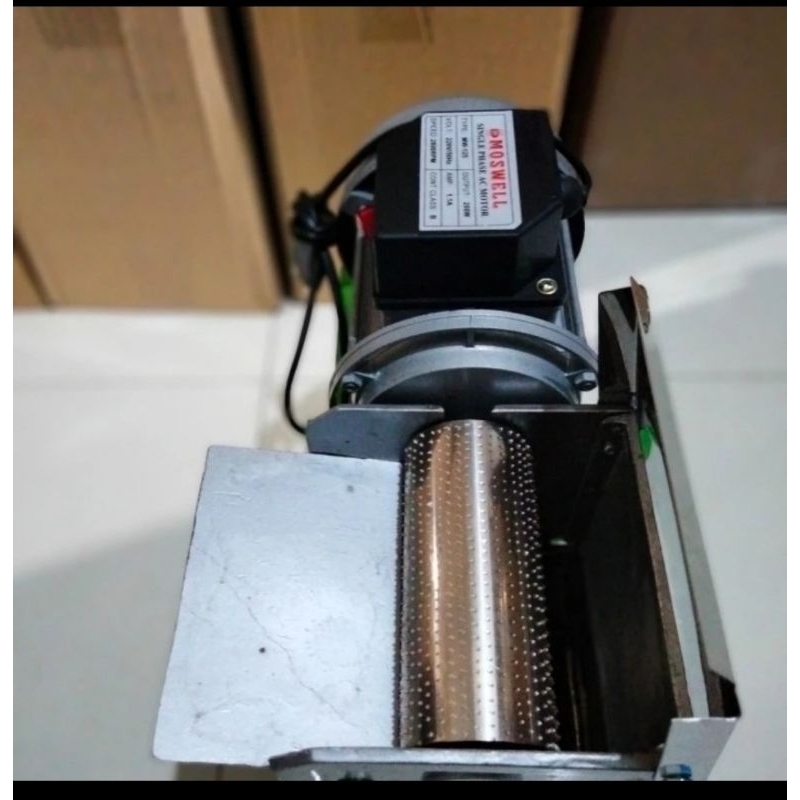 mesin parut kelapa mini dinamo pompa 200watt