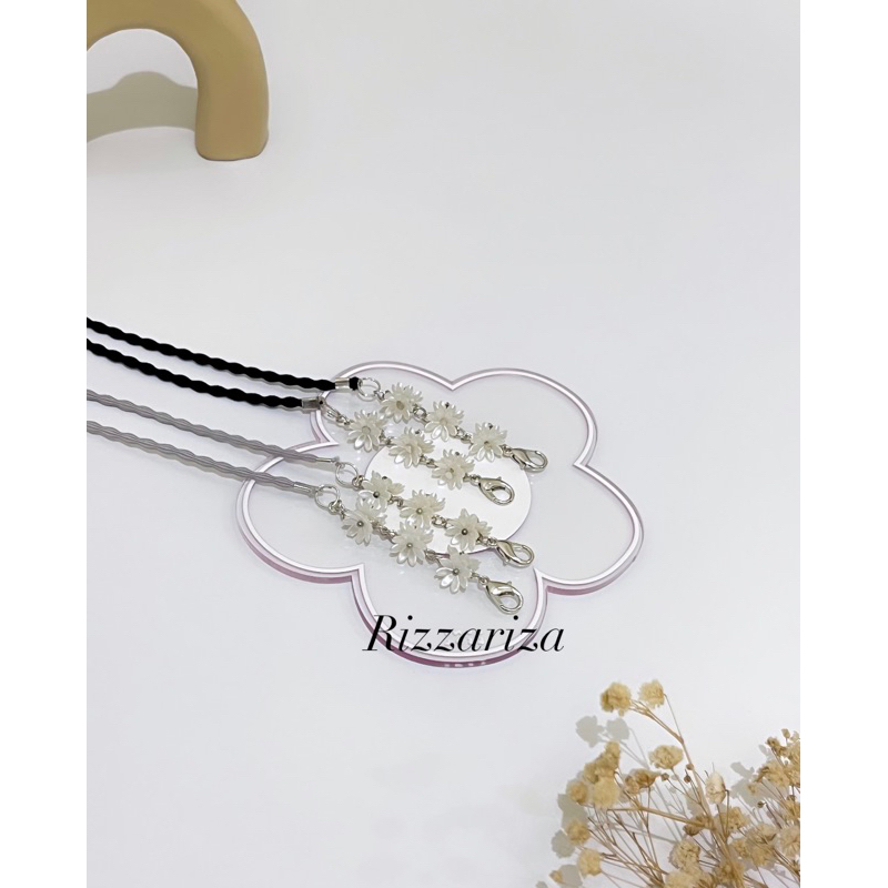 Kalung Boba Matahari / Strap Masker 2in1 / Kalung Masker