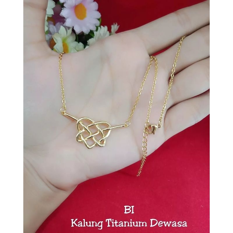 Kalung IKatan Cinta Titanium 100%