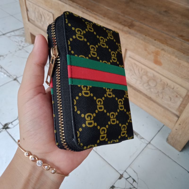 dompet kartu kulit resleting