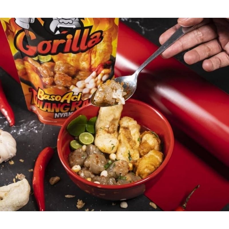 

Baso aci tulang rangu gorilla 200 gr tulang rangu