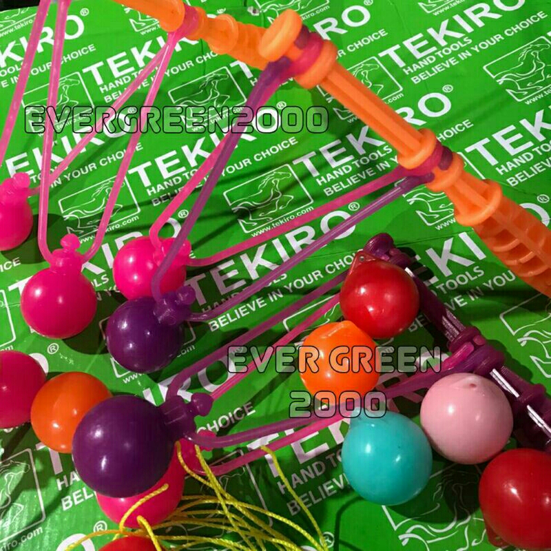 Real Bola Lato Lato Besar Gagang Matic - Anti Gagal - Latto Latto Super size paling besar - Tok Tak 