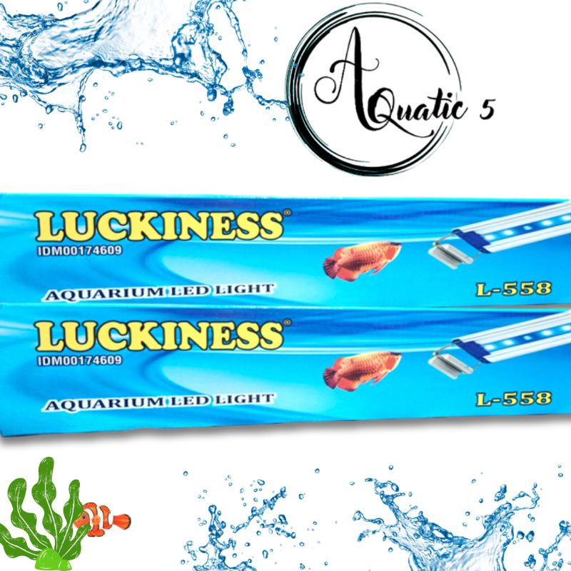 Promo Murah Lampu Led Lampu Atas Aquarium Aquascape LUCKINESS L 558