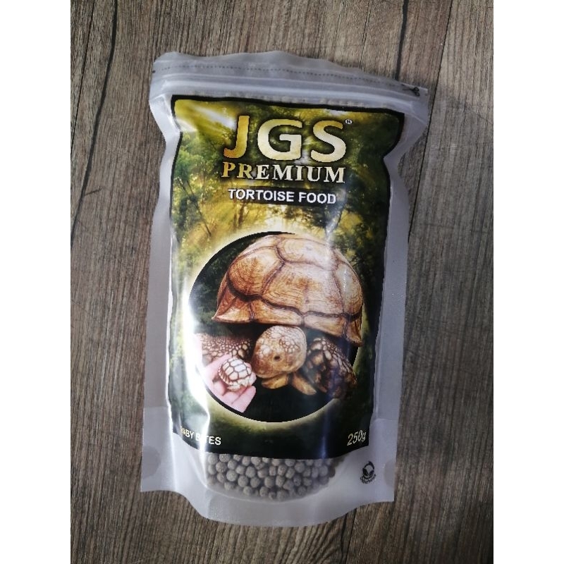 JGS regular bites tortoise food 250gr makanan kura darat