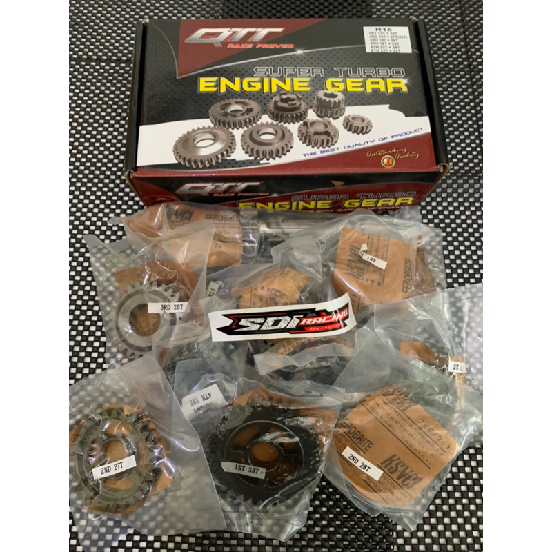 Rasio qtt r15 6speed pnp mx king