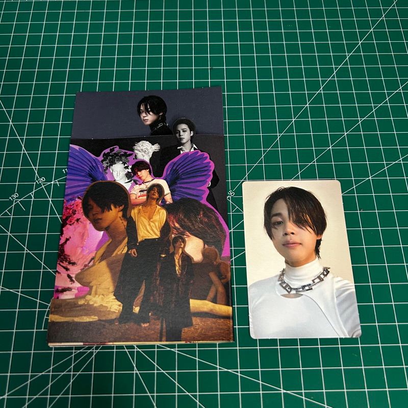 [OFFICIAL] Photofolio Jimin ID:Chaos photocard folding card