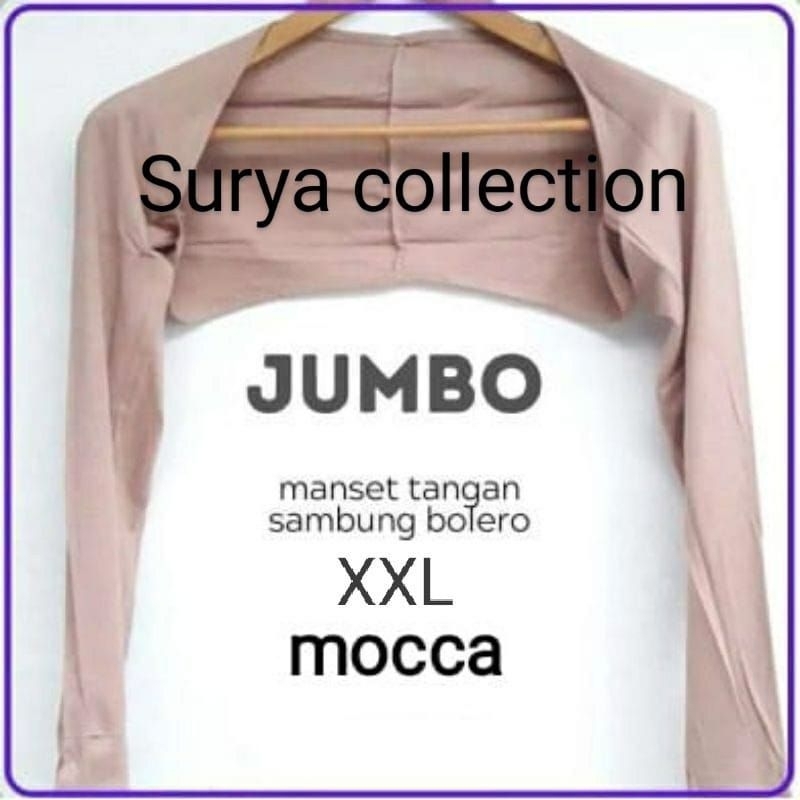 Manset Tangan Sambung Bolero XXL (Spandex Rayon Premium) Manset Tangan Anti Melorot