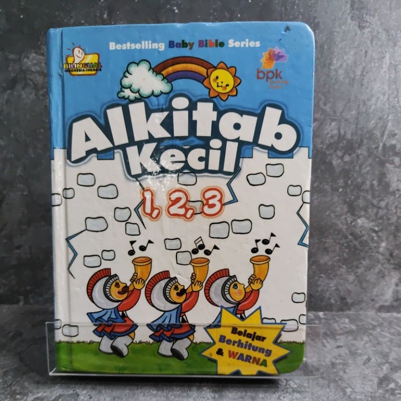 Buku Alkitab kecil 1,2,3, Baby Bible, bpk gunung mulia.