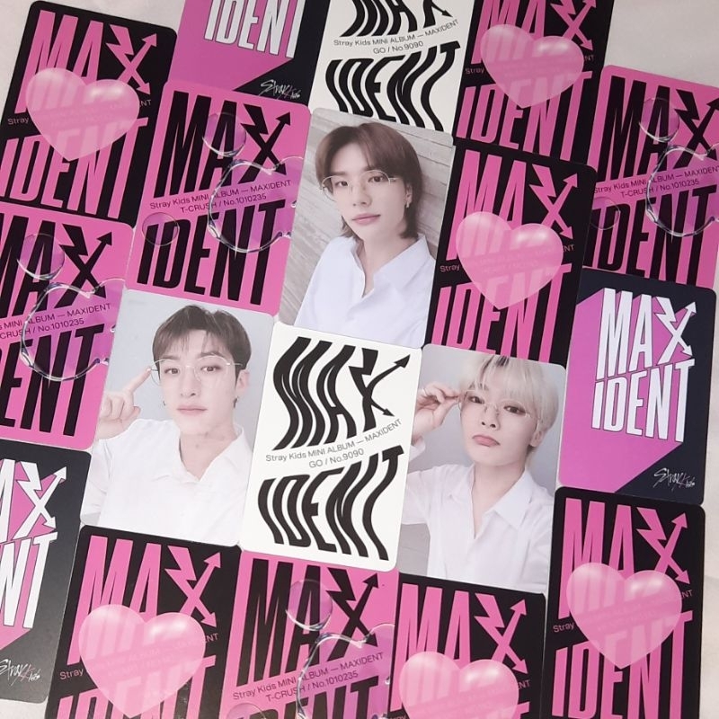 WANT TO SELL (WTS) READY INA STRAY KIDS MAXIDENT LUCKY DRAW (LD) SOUNDWAVE PHOTOCARD (PC) POLAROID B