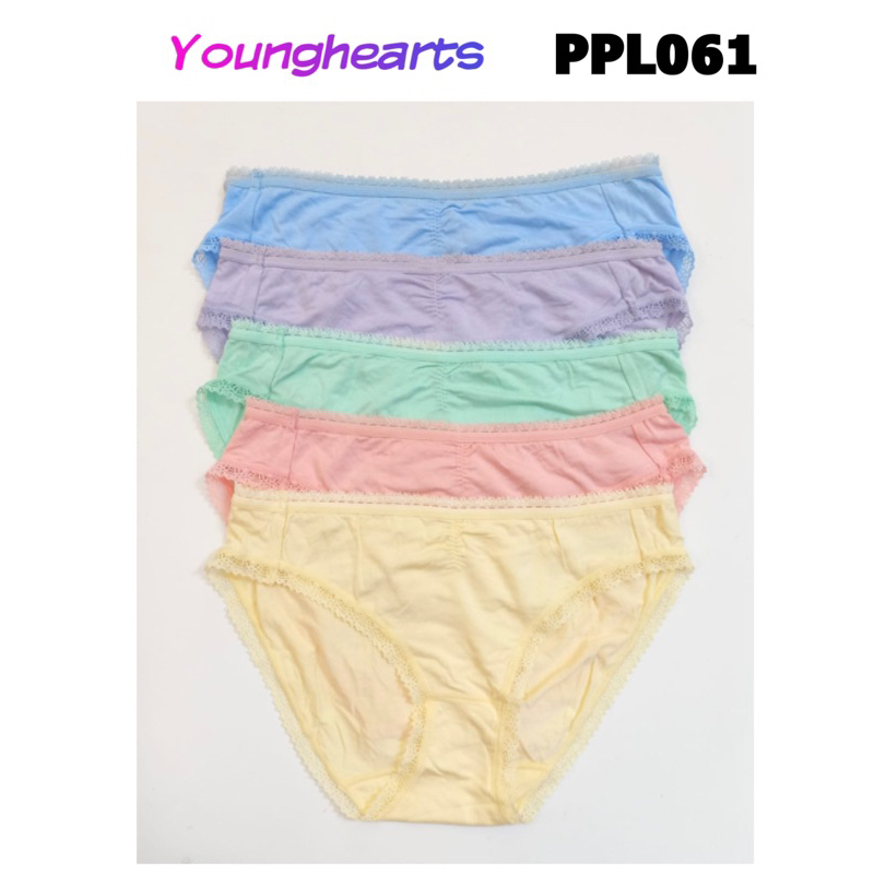PPL061 panty pack younghearts viscose mini M