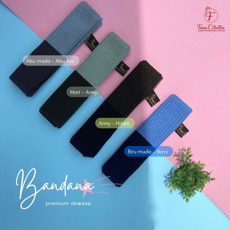 Bandana Premium by faaza collection